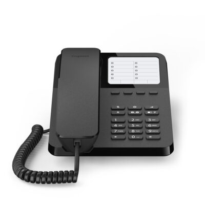 GIGASET Phone DESK 400 Black PSTN