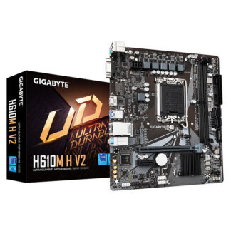 GIGABYTE MOTHERBOARD H610M H V2 DDR5 ,1700 ,MATX