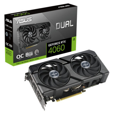 ASUS VGA DUAL-RTX4060-O8G-EVO, 8GB, GDDR6