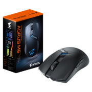 GIGABYTE MOUSE OPTICAL WIRELESS GAMING AORUS M6 USB BLACK