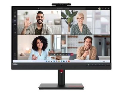 LENOVO Monitor ThinkVision T27hv-30 27&apos;&apos; QHD IPS, VGA, HDMi, Display Port, USB,USB-C, Height adjustable,Webcam, Speakers, , 3YearsW