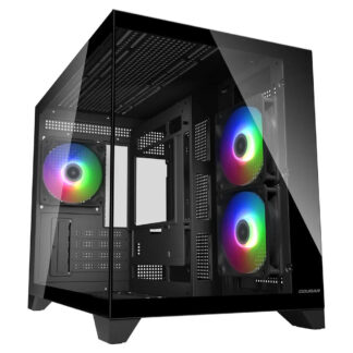 CC-COUGAR Case FV150 Mini RGB, Micro ATX Black