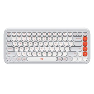 LOGITECH Keyboard Bluetooth POP ICON Keys White