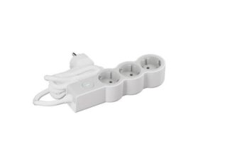 Legrand SurgeArrest 3 Outlets 1.5m Cable White/Grey