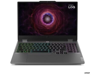 LENOVO Laptop LOQ 15ARP9 15.6&apos;&apos; FHD IPS/R7-7435HS/24GB/1TB SSD/NVIDIA GeForce RTX 4070 8GB/Win 11 Home S/3Y Premium/Luna Grey