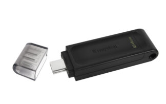 KINGSTON USB Stick Data Traveler DT70/64GB, USB 3.2 Type-C, Black
