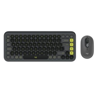 LOGITECH Keyboard/Mouse POP Icon Combo Graphite