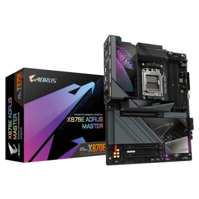 GIGABYTE MOTHERBOARD X870E AORUS MASTER, DDR5, ATX