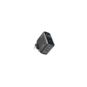 Anker Wall Charger 100W, 2xUSB-C, 1xUSB-A, Smart Display, Foldable Plug, Grey