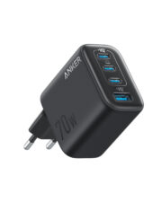 ANKER ZOLO CHARGER 70W, 4-PORT, PD 3.0 BLACK