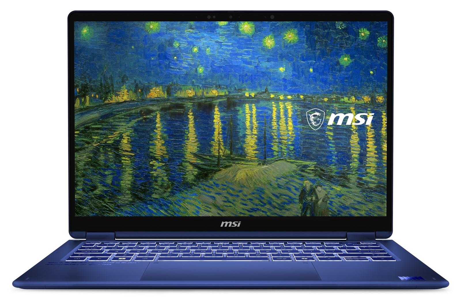 MSI Laptop Prestige 14 Flip AI+ Starry Night Over the Rhone 14.0'' Touch IPS-level FHD+/Ultra X9 378H/32GB/1TB SSD NVMe 4.0/Win 11 Pro/2Y/Vincent van Gogh Edition