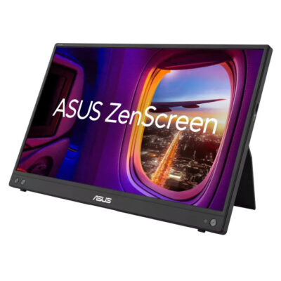 ASUS Monitor ZenScreen MB16AHV 15.6&apos;&apos; FHD 5ms IPS, Portable USB Monitor, USB-C, HDMI, 3YearsW