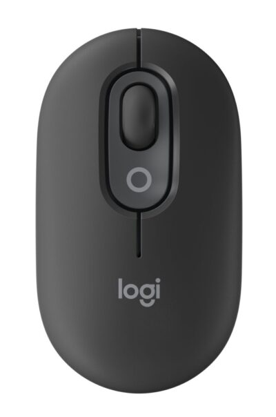 LOGITECH Mouse POP Wireless With Emoji Button Graphite