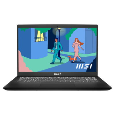 MSI Laptop Modern 15 B7M 15.6&apos;&apos; FHD IPS R5-7430U/16GB/512GB SSD/Win 11 Home/2Y/Classic Black