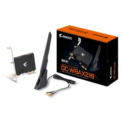 GIGABYTE Wireless PCIe WIFI 6 GC-WBAX210 ,2400Mbps