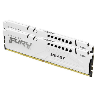 KINGSTON Memory KF552C36BWEK2-32 FURY Beast WHITE DDR5, 5200MT/s, 32GB KIT OF 2