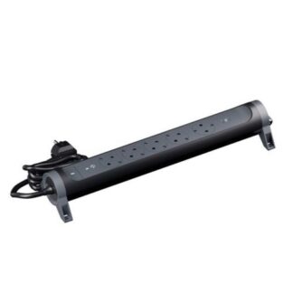 Legrand SurgeArrest 5 Outlets 1.5m,USB C+C, Cable White/Grey