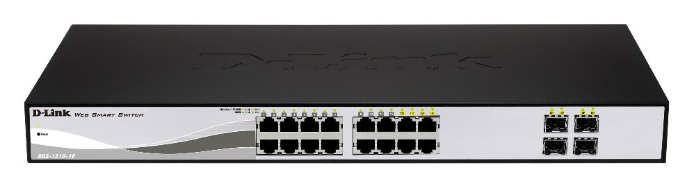 D-LINK SWITCH DGS-1210-16 10/100/1000Mbps Smart