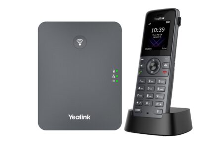 YEALINK W73P CORDLESS PHONE SYSTEM PACKAGE