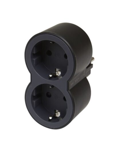 Legrand SurgeArrest 2 Outlets Black/Grey