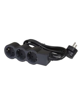 Legrand SurgeArrest 3 Outlets 3m Cable Black/Grey