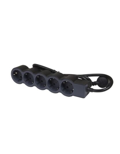 Legrand SurgeArrest 5 Outlets 3m Cable Black/Grey