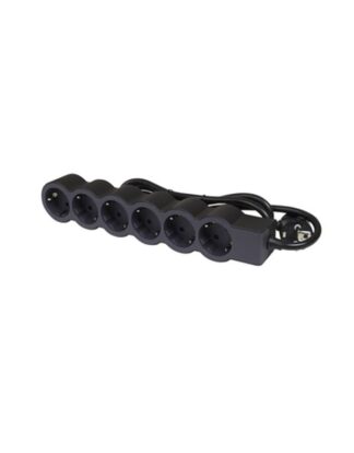 Legrand SurgeArrest 6 Outlets 3m Cable Black/Grey