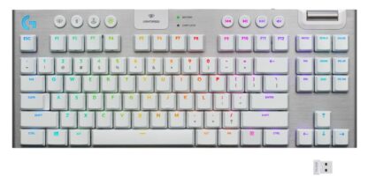 LOGITECH Gaming Keyboard G915 Lightspeed Tenkeyless White