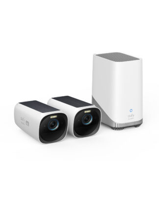 ANKER Wi-Fi Battery Camera Solar EufyCam 3 Kit 2+1 4K With Homebase 3