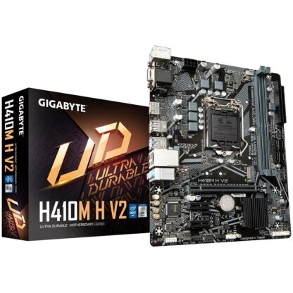 GIGABYTE MOTHERBOARD H410M H V2 ,1200 ,MATX