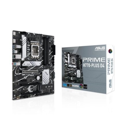 ASUS MOTHERBOARD PRIME H770-PLUS D4, 1700, DDR4, ATX