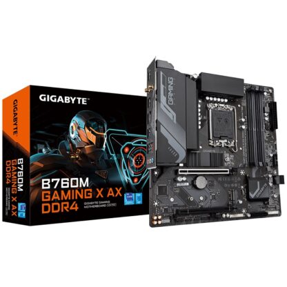 GIGABYTE MOTHERBOARD B760M GAMING X AX DDR4, 1700, MATX