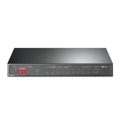 TP-LINK Switch TL-SG1210MP 10-Port Gigabit Desktop Switch with 8-Port PoE+