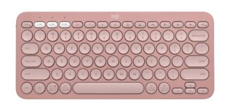 LOGITECH Keyboard Blueetooth K380s Rose