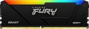 KINGSTON Memory KF436C17BB2A/8 FURY Beast RGB Black XMP, 3600MT/s, 8GB