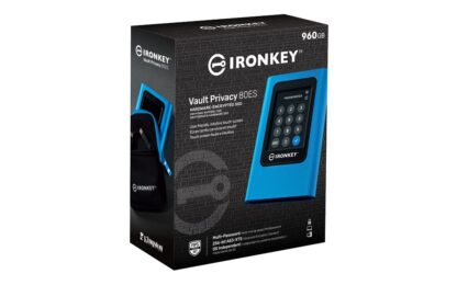KINGSTON EXTERNAL SSD IronKey Vault Privacy 80, IKVP80ES/960G, 960GB USB 3.2 Gen 1, TYPE C
