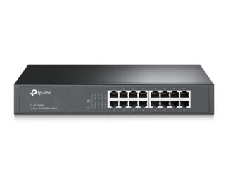 TP-LINK Switch TL-SF1016DS, 16 port, 10/100 Mbps, Steel Case