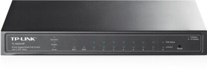 TP-LINK Switch TL-SG2210P, 8-Port Gigabit Smart PoE Switch with 2 SFP Slots