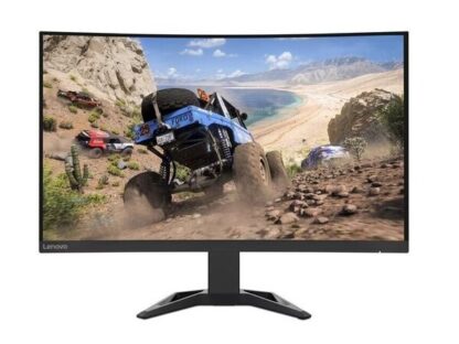 LENOVO Monitor G32qc-30 Gaming 31.5&apos;&apos; QHD VA Curved, Slim Bezel, HDMi,Display Port, AMD FreeSync Premium, Height adjustable, Speakers,3YearsW