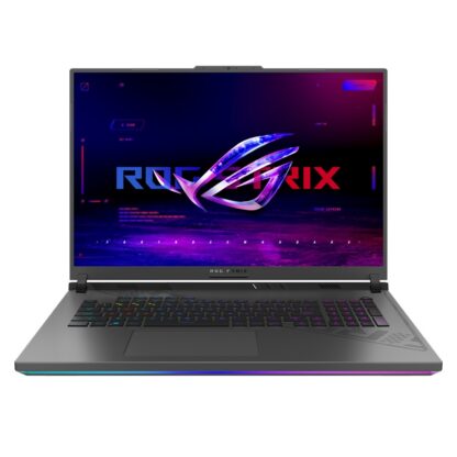 ASUS Laptop ROG Strix G18 G814JIR-N6013W 18&apos;&apos; 2560 x 1600 IPS 240Hz i9-14900HX/32GB/1TB SSD NVMe PCIe 4.0/NVidia GeForce RTX 4070 8GB/Win 11 Home/2Y/Eclipse Gray